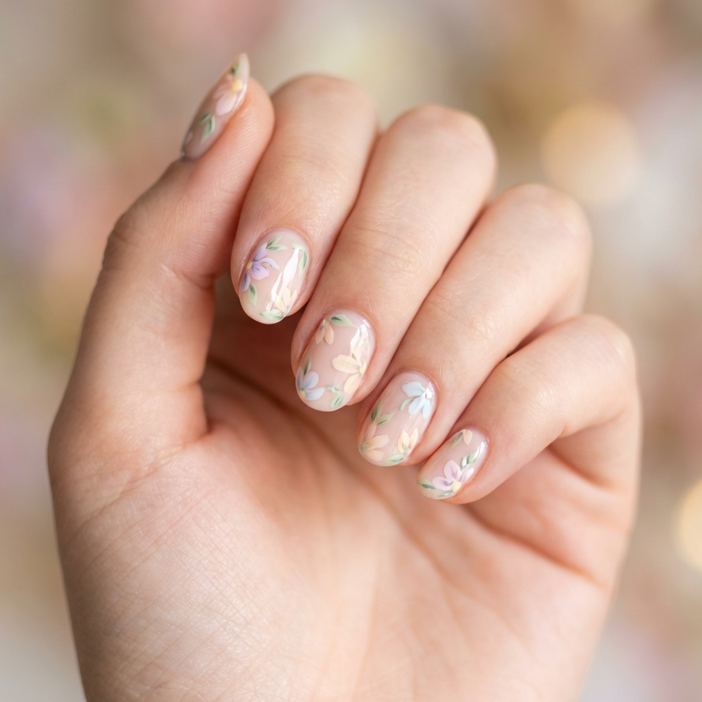 Pastel Blossom Tips