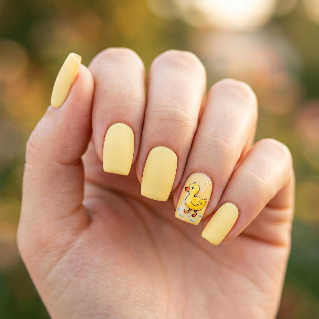 Ducky Delight Nails