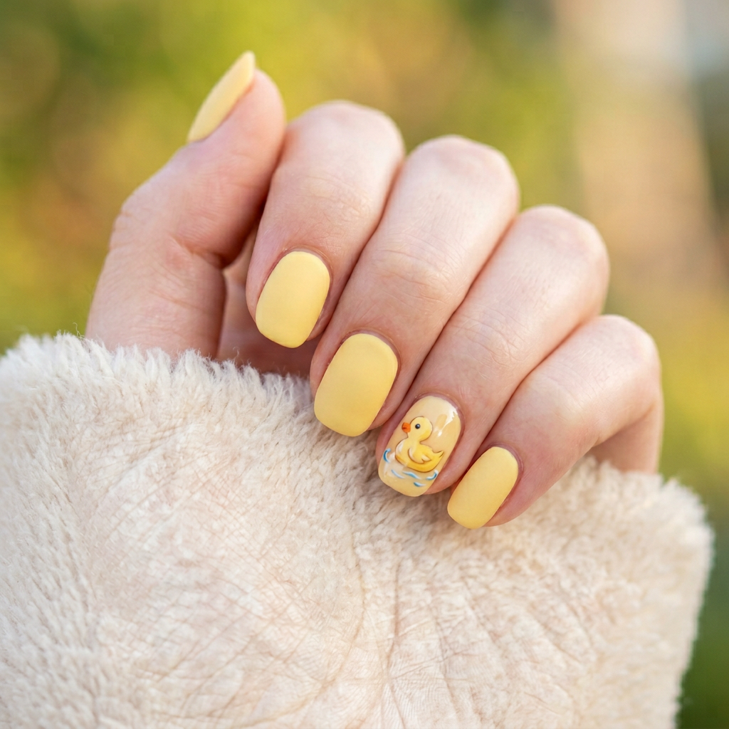 Ducky Daydream Nails